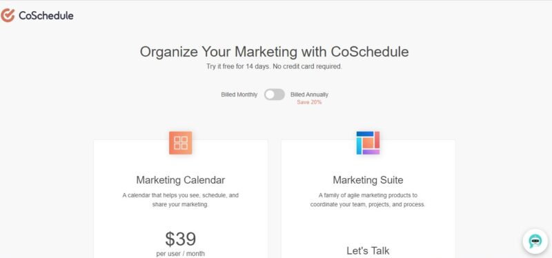 coschedule - social media marketing tools