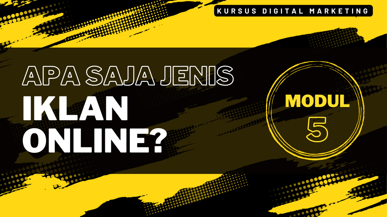 jenis iklan online dalam digital marketing